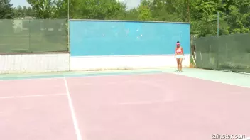 Golden Shower after Tennis Screencap 7 on sinx.preview.netperv.com