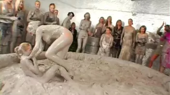 Tit-to-Tit Mud Combat! Screencap 46 on sinx.preview.netperv.com