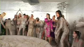 Tit-to-Tit Mud Combat! Screencap 58 on sinx.preview.netperv.com