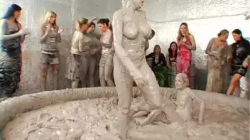 Tit-to-Tit Mud Combat! Screencap 75 on sinx.preview.netperv.com