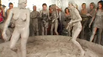Tit-to-Tit Mud Combat! Screencap 76 on sinx.preview.netperv.com