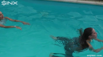 Sexy Swim Babes Play In The Pool Screencap 17 on sinx.preview.netperv.com
