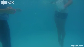 Sexy Swim Babes Play In The Pool Screencap 22 on sinx.preview.netperv.com