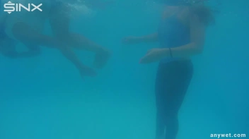 Sexy Swim Babes Play In The Pool Screencap 42 on sinx.preview.netperv.com