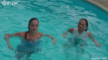 Sexy Swim Babes Play In The Pool Screencap 52 on sinx.preview.netperv.com