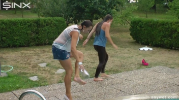 Sexy Swim Babes Play In The Pool Screencap 58 on sinx.preview.netperv.com