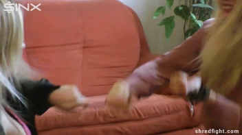 Hot Blondes' Clothes Ripping Catfight - Cam 1 Screencap 19 on sinx.preview.netperv.com