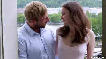 Some pissing action on the balcony Screencap 3 on sinx.preview.netperv.com