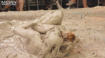 Messy Wrestling: Scary In Satin! Business Babes Rip Each Other Up In The Mud! Screencap 75 on sinx.preview.netperv.com