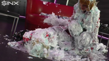 Wet And Messy Foam Covered Females Screencap 100 on sinx.preview.netperv.com