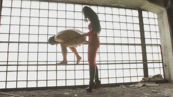 Die Lady im roten Catsuite mit dem Megaschwanz Screencap 24 on sinx.preview.netperv.com