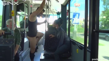 Sporty Stud Pisses Over Girl On The Bus Screencap 13 on sinx.preview.netperv.com