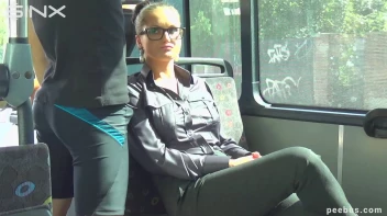 Sporty Stud Pisses Over Girl On The Bus Screencap 3 on sinx.preview.netperv.com