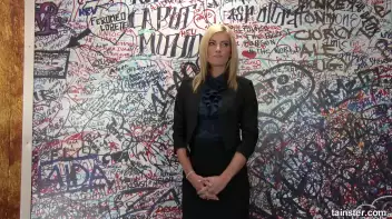 Fancy blondie Bianka gets facialized Screencap 3 on sinx.preview.netperv.com