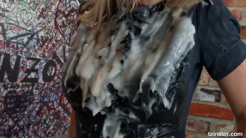 Fancy blondie Bianka gets facialized Screencap 37 on sinx.preview.netperv.com