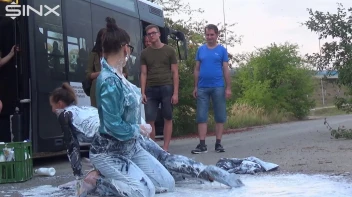 Bitchy Europeans Get Drenched In Milk Outside Screencap 31 on sinx.preview.netperv.com