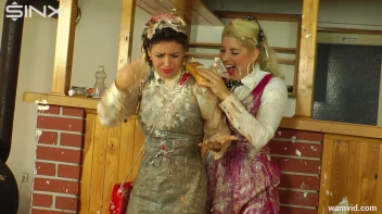 Two hot girls get messy with cake Screencap 27 on sinx.preview.netperv.com