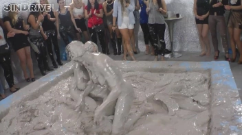 Muddy Wrestling: Real Sisters Showdown: Sheila Cooper vs. Lili Bluberry Screencap 85 on sinx.preview.netperv.com