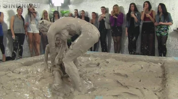 Muddy Wrestling: Real Sisters Showdown: Sheila Cooper vs. Lili Bluberry Screencap 89 on sinx.preview.netperv.com