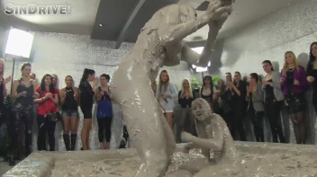 Muddy Wrestling: Real Sisters Showdown: Sheila Cooper vs. Lili Bluberry Screencap 95 on sinx.preview.netperv.com