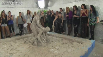 Muddy Wrestling: Real Sisters Showdown: Sheila Cooper vs. Lili Bluberry Screencap 97 on sinx.preview.netperv.com