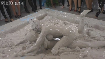 Muddy Wrestling: Real Sisters Showdown: Sheila Cooper vs. Lili Bluberry Screencap 99 on sinx.preview.netperv.com