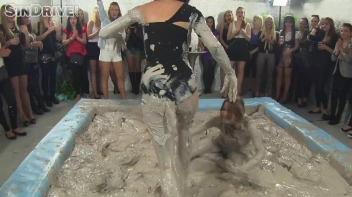 Muddy Wrestling: Real Sisters Showdown: Sheila Cooper vs. Lili Bluberry Screencap 16 on sinx.preview.netperv.com