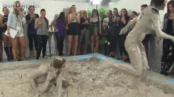 Muddy Wrestling: Real Sisters Showdown: Sheila Cooper vs. Lili Bluberry Screencap 27 on sinx.preview.netperv.com