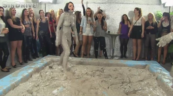 Muddy Wrestling: Real Sisters Showdown: Sheila Cooper vs. Lili Bluberry Screencap 33 on sinx.preview.netperv.com