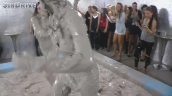 Muddy Wrestling: Real Sisters Showdown: Sheila Cooper vs. Lili Bluberry Screencap 35 on sinx.preview.netperv.com