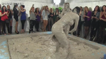 Muddy Wrestling: Real Sisters Showdown: Sheila Cooper vs. Lili Bluberry Screencap 49 on sinx.preview.netperv.com