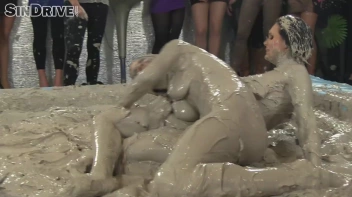 Muddy Wrestling: Real Sisters Showdown: Sheila Cooper vs. Lili Bluberry Screencap 63 on sinx.preview.netperv.com