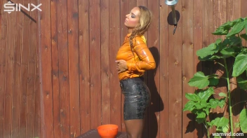 Blonde Covers Herself With Dessert Screencap 26 on sinx.preview.netperv.com