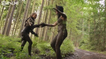 A Fiery Catfight In The Forest Screencap 27 on sinx.preview.netperv.com