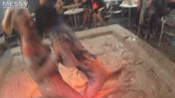 Muddy Wrestling: Duke It Out In Denim Screencap 7 on sinx.preview.netperv.com