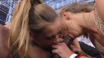 Blondies & The Black, Beauties & The Beast, Blowjobs & The Blob - Natural Born Bitches Bang Backstage! Bet On It! Screencap 47 on sinx.preview.netperv.com