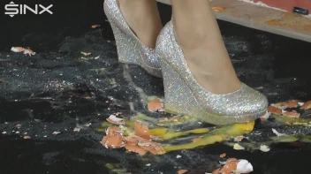 Egg Trampling Leaves Babes With Messy Heels Screencap 30 on sinx.preview.netperv.com