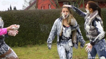 Clothed Food Fight Gets Out Of Control - Cam 1 Screencap 92 on sinx.preview.netperv.com