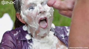 Girls Have Messy Outdoor Whipped Cream Adventure Screencap 114 on sinx.preview.netperv.com