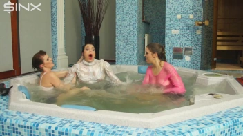Clothed Catfight Turns Wet In The Jacuzzi Screencap 25 on sinx.preview.netperv.com