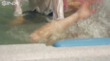 Clothed Catfight Turns Wet In The Jacuzzi Screencap 28 on sinx.preview.netperv.com