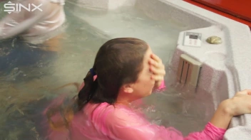 Clothed Catfight Turns Wet In The Jacuzzi Screencap 50 on sinx.preview.netperv.com