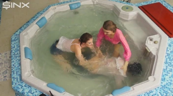 Clothed Catfight Turns Wet In The Jacuzzi Screencap 53 on sinx.preview.netperv.com