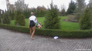 Leggy Stunners' Contentious Catfight Screencap 34 on sinx.preview.netperv.com