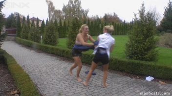 Leggy Stunners' Contentious Catfight Screencap 39 on sinx.preview.netperv.com
