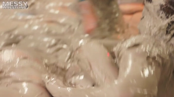 Messy Wrestling: 2 Power Packed Audience Mud Brawl Blasts Them All! Let's Get Messyyyyyyy!!! Screencap 93 on sinx.preview.netperv.com