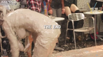 Messy Wrestling: 2 Power Packed Audience Mud Brawl Blasts Them All! Let's Get Messyyyyyyy!!! Screencap 101 on sinx.preview.netperv.com
