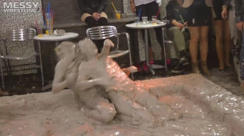 Messy Wrestling: 2 Power Packed Audience Mud Brawl Blasts Them All! Let's Get Messyyyyyyy!!! Screencap 16 on sinx.preview.netperv.com