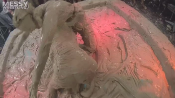 Messy Wrestling: 2 Power Packed Audience Mud Brawl Blasts Them All! Let's Get Messyyyyyyy!!! Screencap 35 on sinx.preview.netperv.com