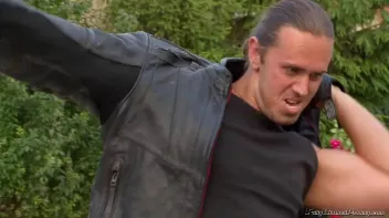 Biker Babe Piss Persuasion Screencap 10 on sinx.preview.netperv.com